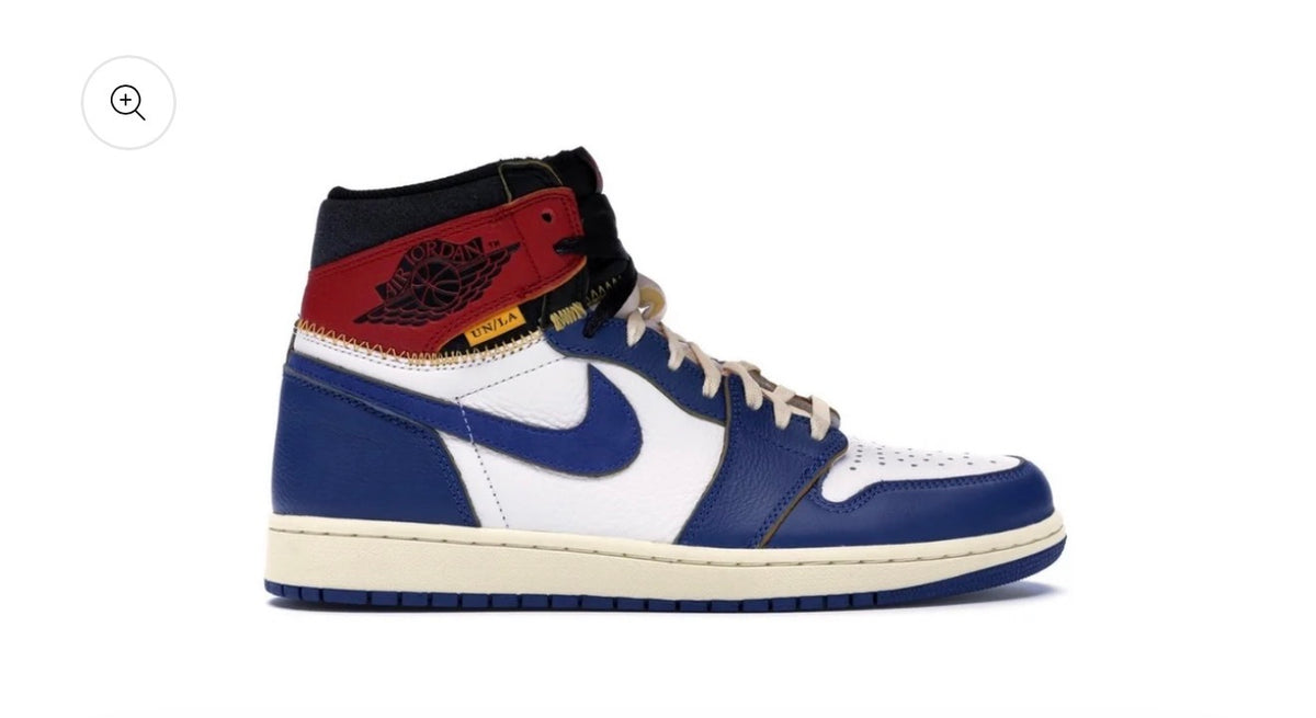 Jordan Retro 1 Union LA Blue Toe