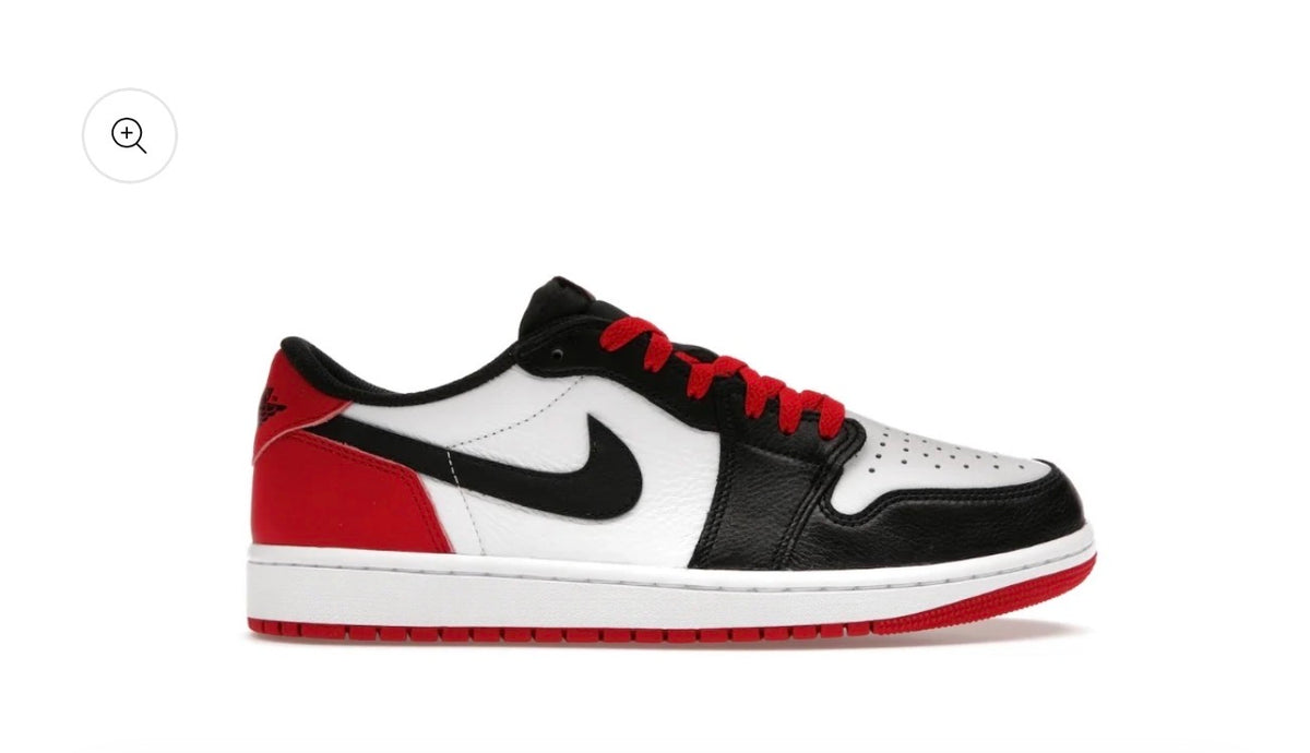 Jordan 1 Retro Low Black Toe (2023)