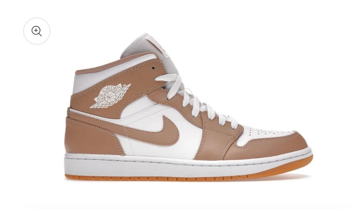Jordan 1 Mid Tan Gum