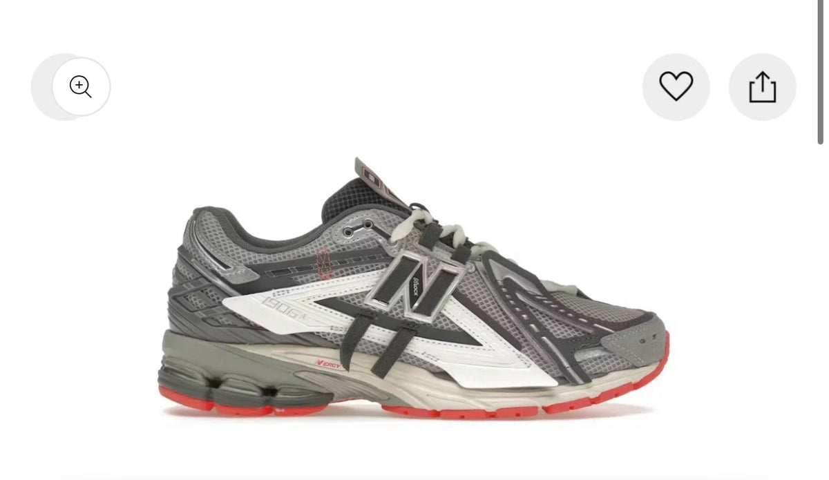 New Balance 1906A Slate Grey Drift Red