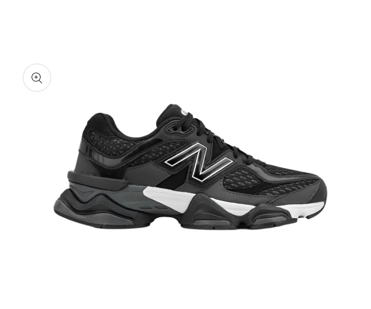 New Balance 9060 Shoe Palace Black Silver