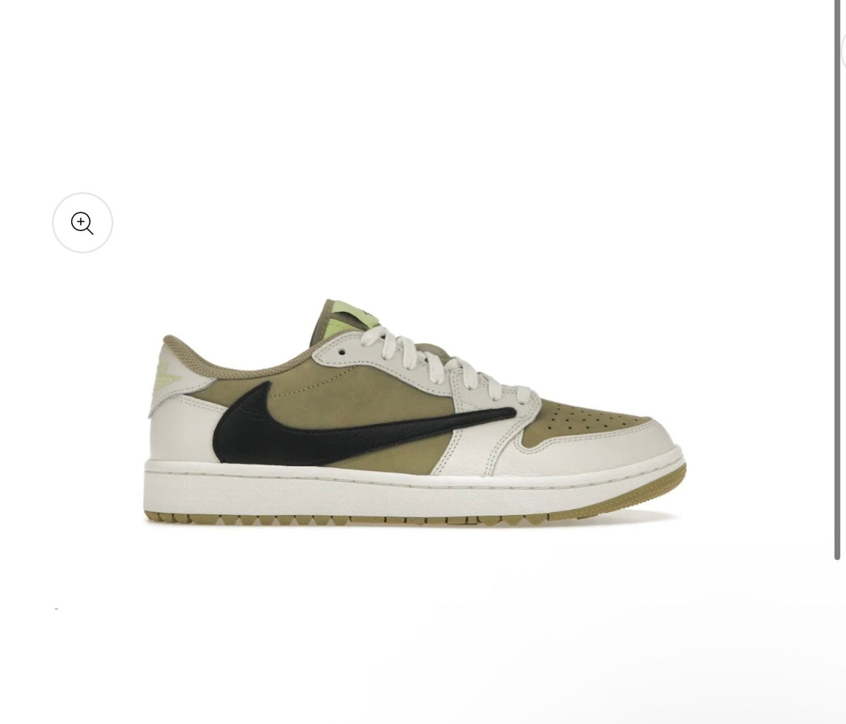 Jordan 1 Retro Low Golf Travis Scott Neutral Olive