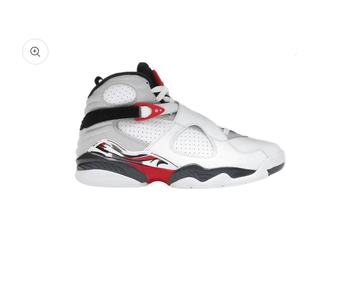 Jordan 8 Retro White True Red (2025)