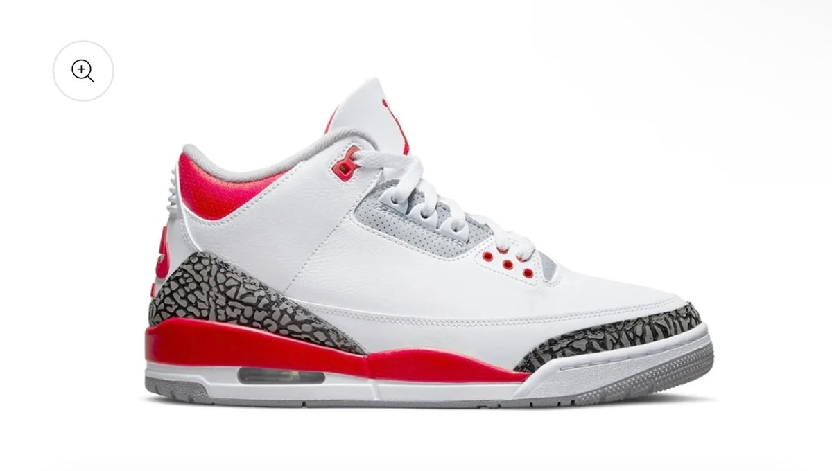 Jordan 3 Retro Fire Red 2022