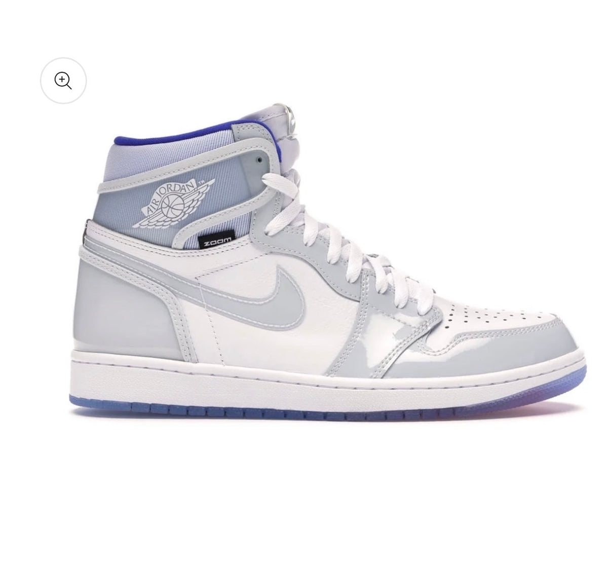 Jordan 1 Retro Zoom White Race Blue