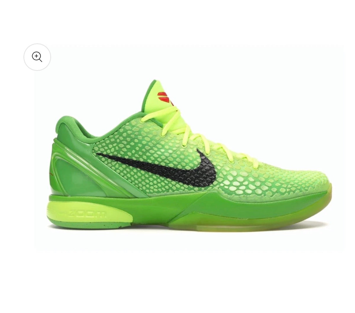 Kobe 6 Protro Grinch
