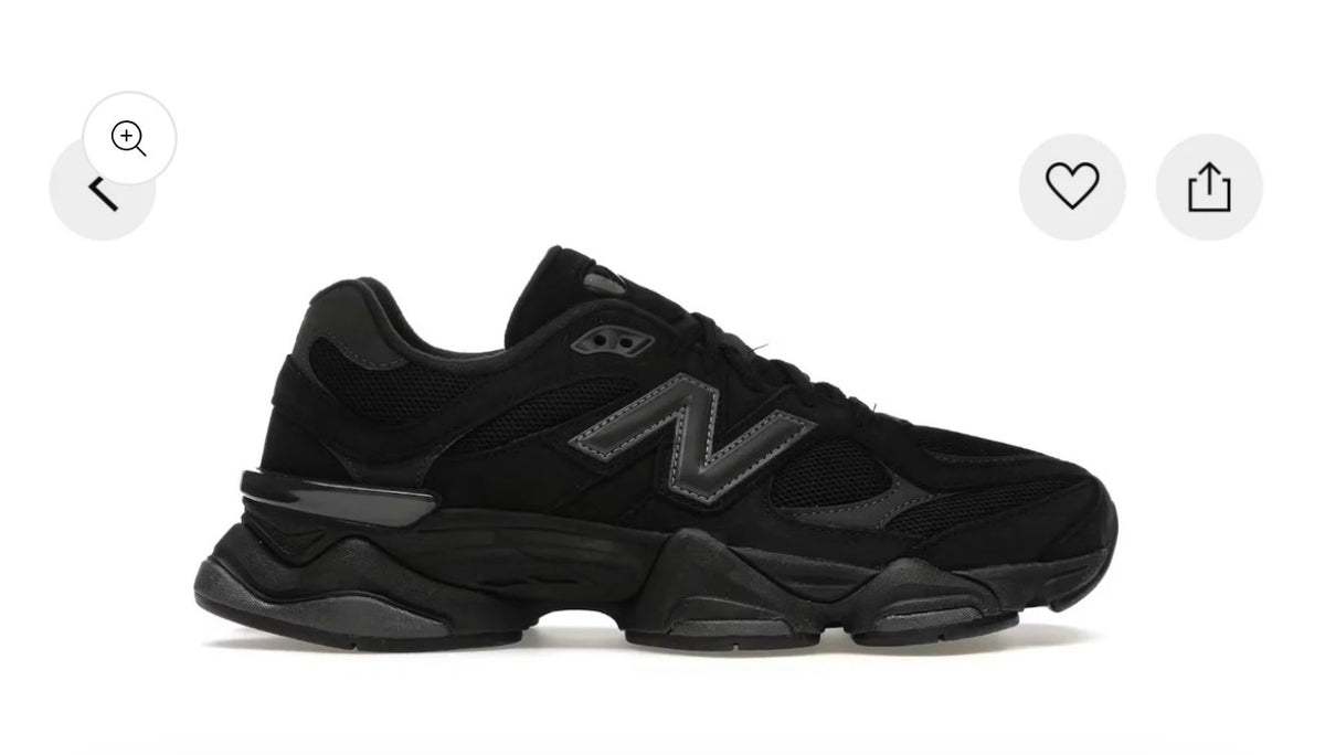 New Balance 9060 Black Cement