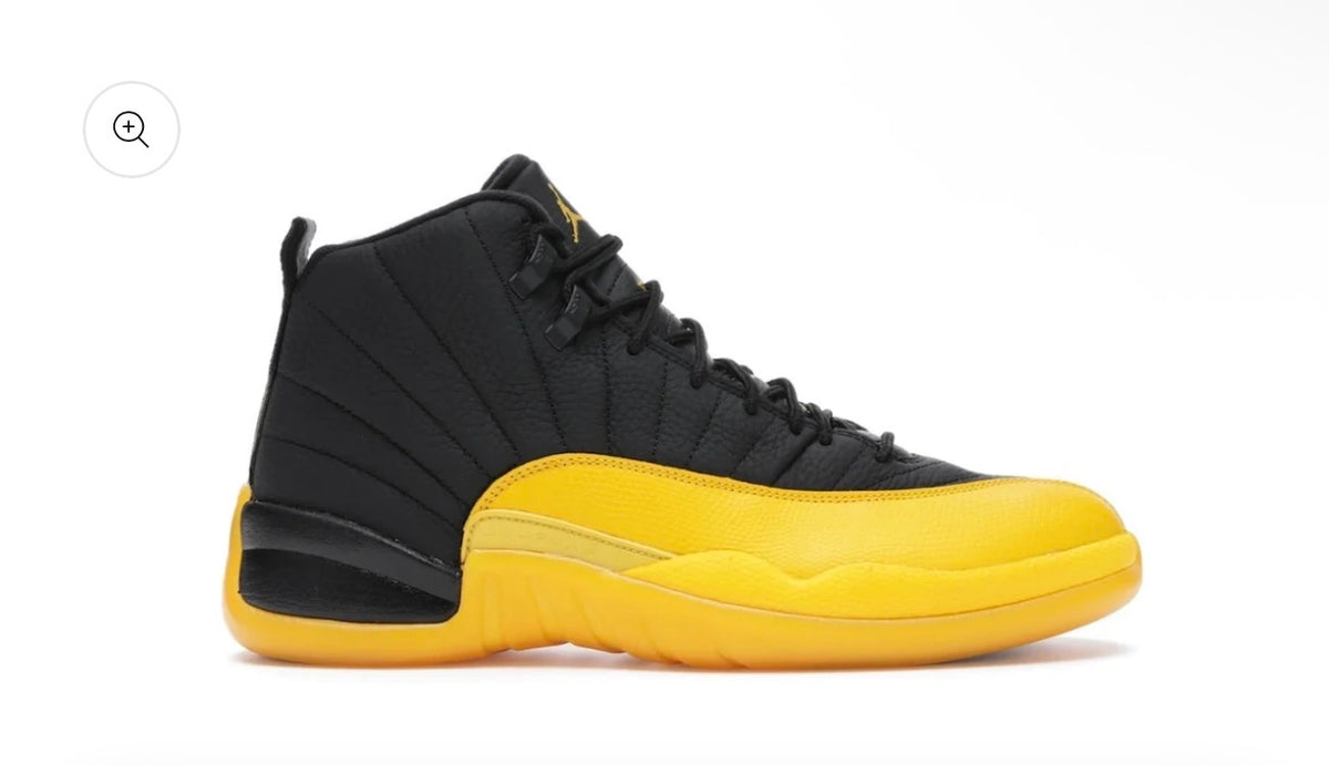Jordan 12 Retro Black University Gold