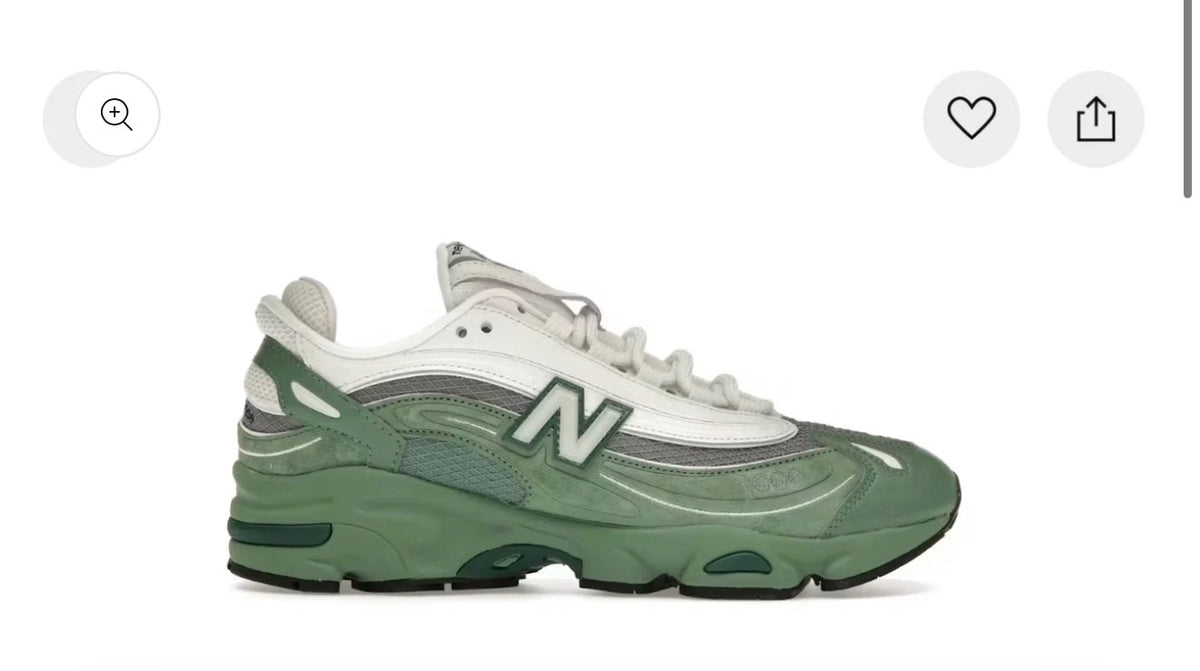 New Balance 1000 Green Grey