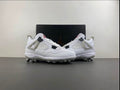 Retro 4 White Cement Cleats