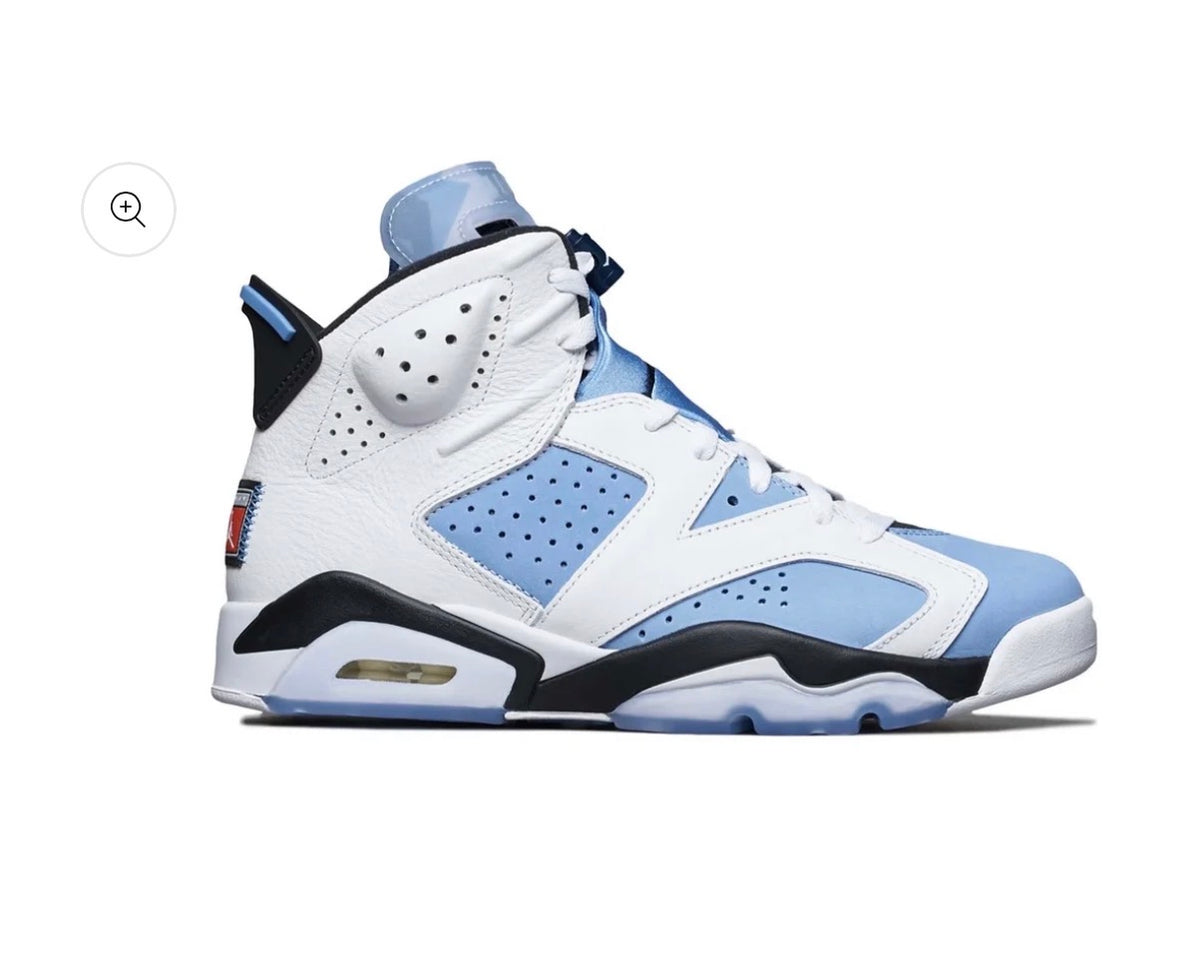 Jordan 6 Retro UNC White