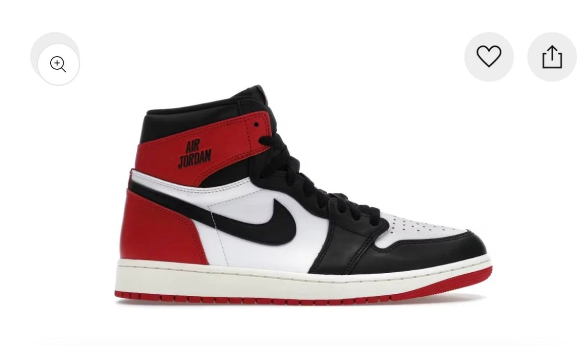 Jordan 1 Retro Black Toe Reimagined