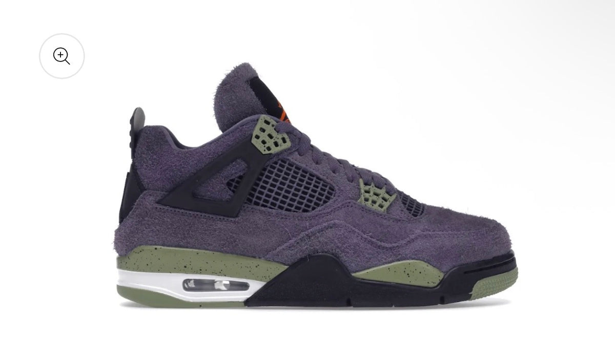 Jordan 4 Retro Canyon Purple